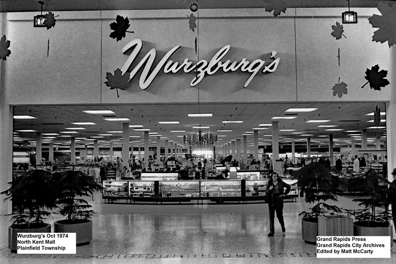 North Kent Mall - Wurzburgs 1974 (newer photo)